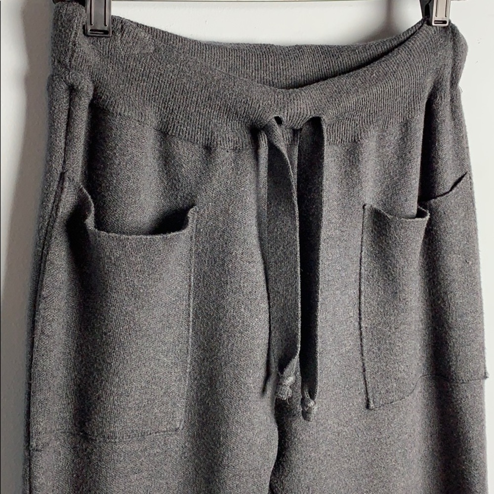 ZARA KNIT grey jogger